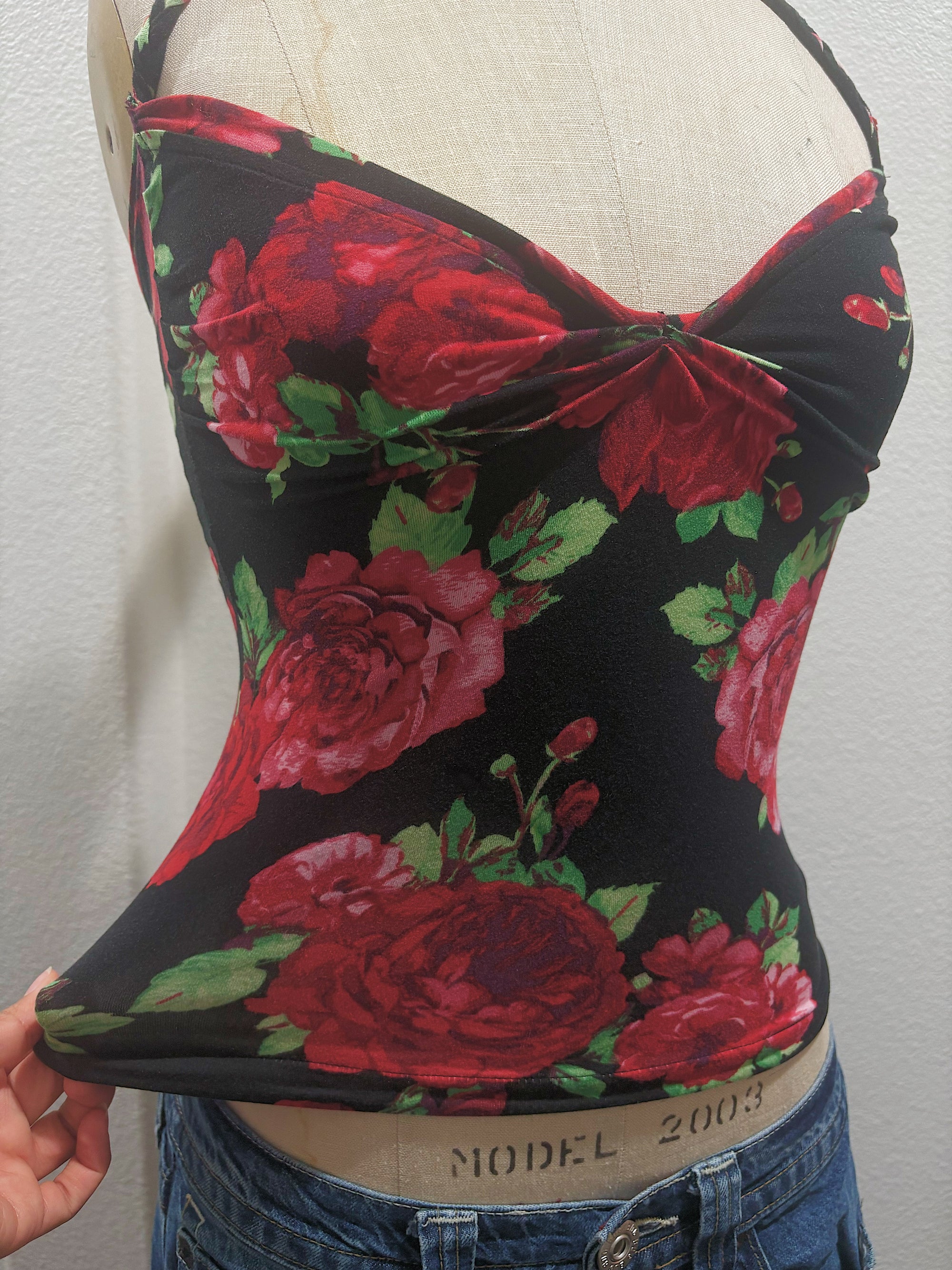 Noir Rose Halter